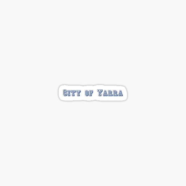 City of Yarra Sticker
