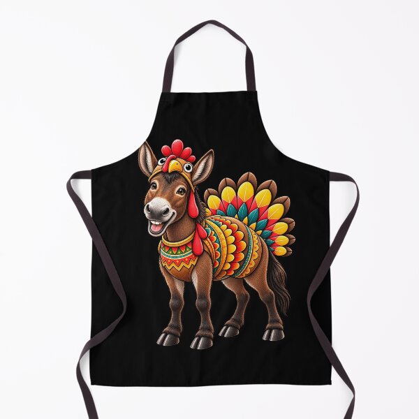Aperçu de l'œuvre Déguisement de dinde mule drôle pour Thanksgiving au zoo créée et vendue par rafaeltto.