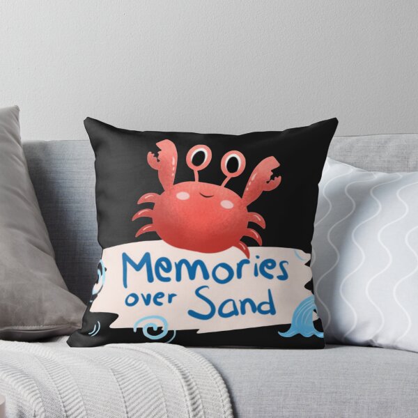 Aperçu de l'œuvre Memories Over Sand Cute Crab créée et vendue par ChiiChiii.