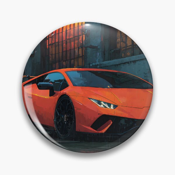 Item preview, Lamborghini Huracan Performante Automotive Collector Art designed and sold by AutoPopStudio.