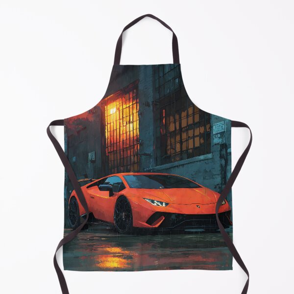 Item preview, Lamborghini Huracan Performante Automotive Collector Art designed and sold by AutoPopStudio.