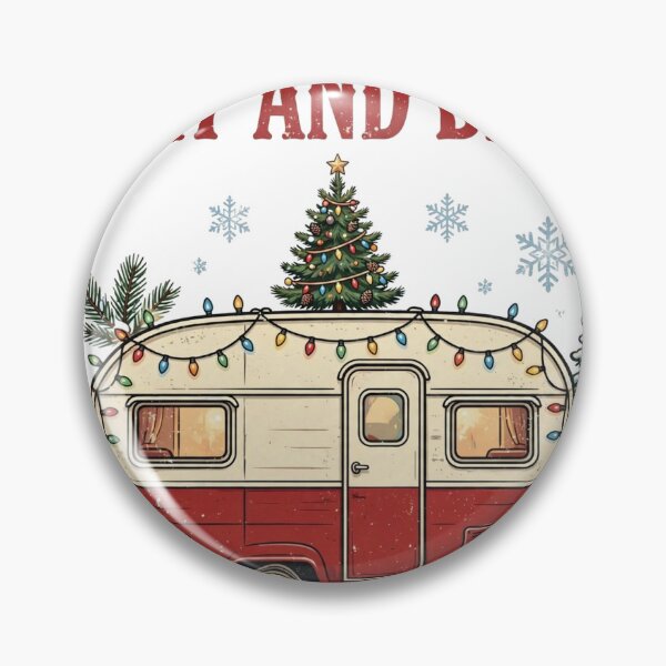 Item preview, Merry And Bright Vintage Christmas Camper designed and sold by Dudas Garage & Outdoors.