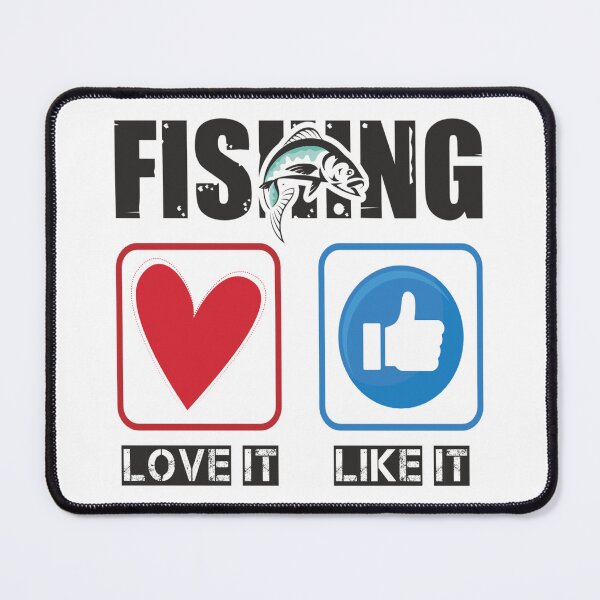 Artikelvorschau, fishing! love it or like it entworfen und verkauft von Johnnies.