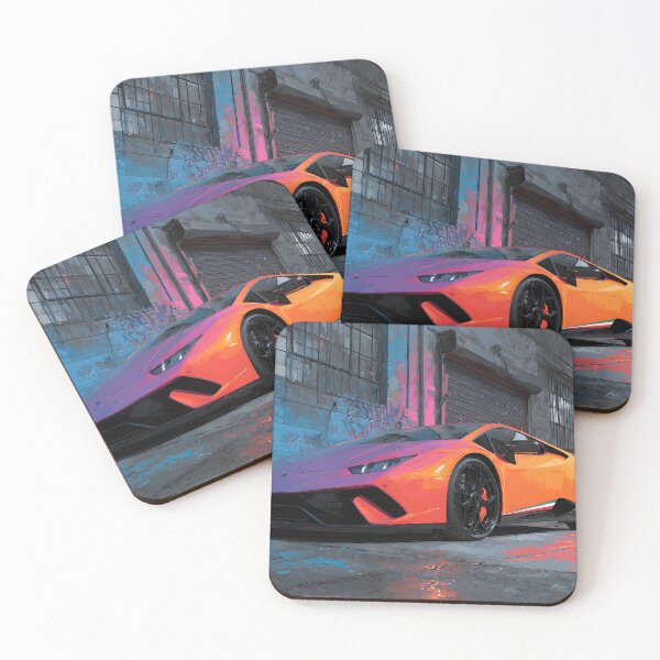Item preview, Lamborghini Huracan Performante Exotic Car Wall Decor designed and sold by AutoPopStudio.