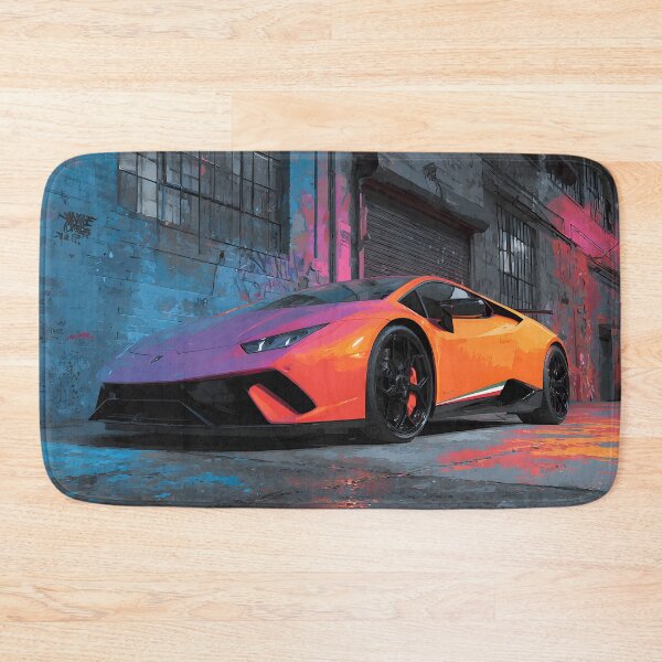 Artikelvorschau, Lamborghini Huracan Performante Exotenauto Wanddekoration entworfen und verkauft von AutoPopStudio.