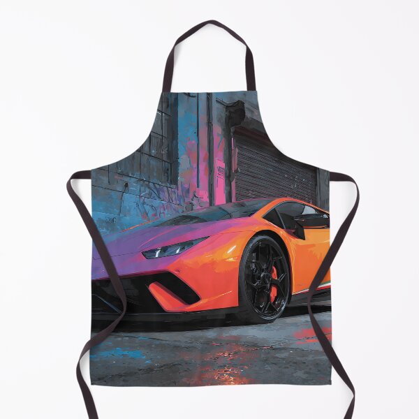 Item preview, Lamborghini Huracan Performante Exotic Car Wall Decor designed and sold by AutoPopStudio.