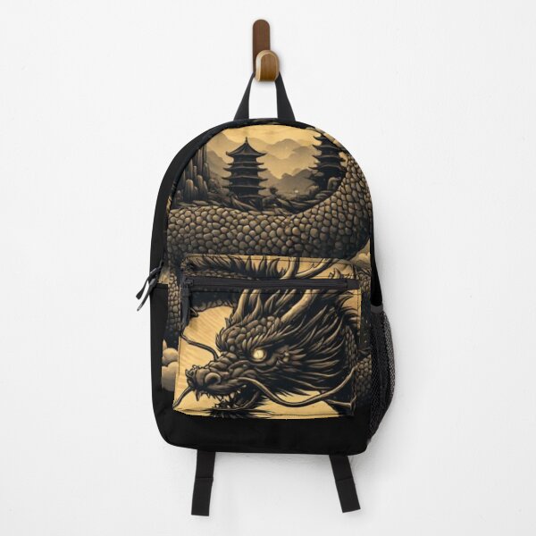 Item preview, Ancient dragon under the eastern full moon designed and sold by KinoDesign.