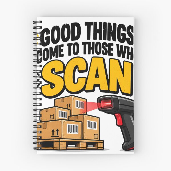Item preview, Good Things Come to Those Who Scan – Funny Warehouse Worker Design designed and sold by KeeganDykes.