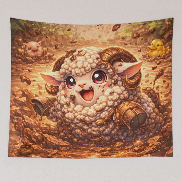 Item preview, Mud Muff | PokeSheep Sheepism Parody designed and sold by Thpoar.