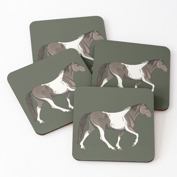 Item preview, Classic Champagne Tobiano Missouri Fox Trotter designed and sold by Old Water Cryptid .
