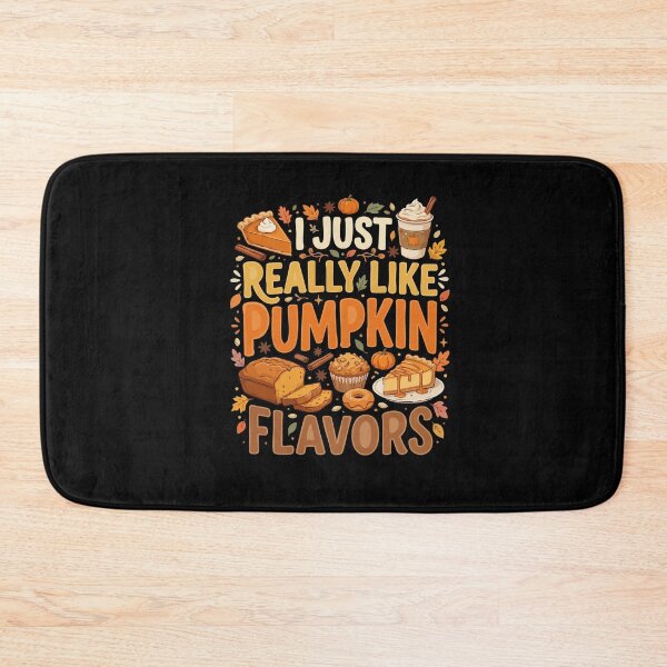 Artikelvorschau, I Just Really Like Pumpkin Flavors Fall Autumn entworfen und verkauft von YASSINE HZ.