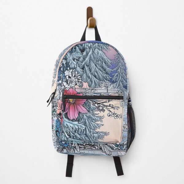 Item preview, Winter landscape. Floral pattern. designed and sold by MagelliShop.