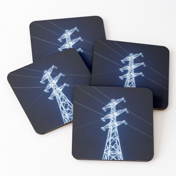 Item preview, Electric Transmission Tower Graphic designed and sold by Pylon-Bureau.