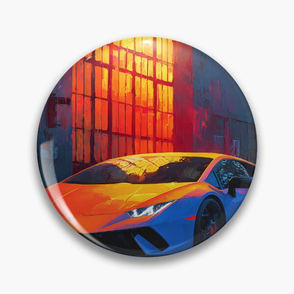 Item preview, Lamborghini Huracan Performante Performance Supercar Art designed and sold by AutoPopStudio.