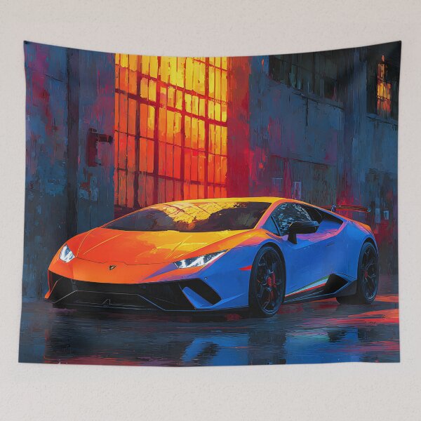 Item preview, Lamborghini Huracan Performante Performance Supercar Art designed and sold by AutoPopStudio.