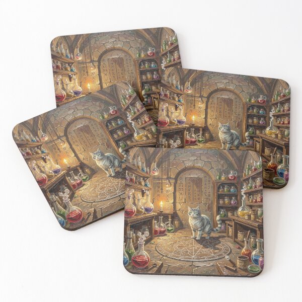 Item preview, Alchemy Cat Secrets designed and sold by FotoworldEdel.