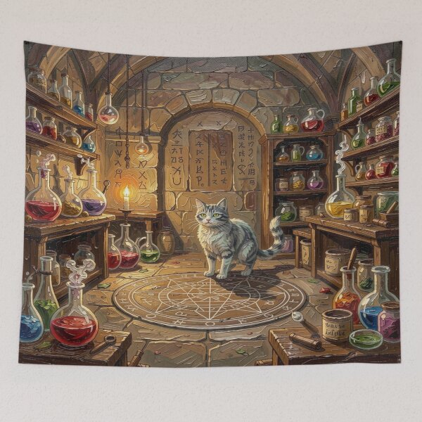 Item preview, Alchemy Cat Secrets designed and sold by FotoworldEdel.