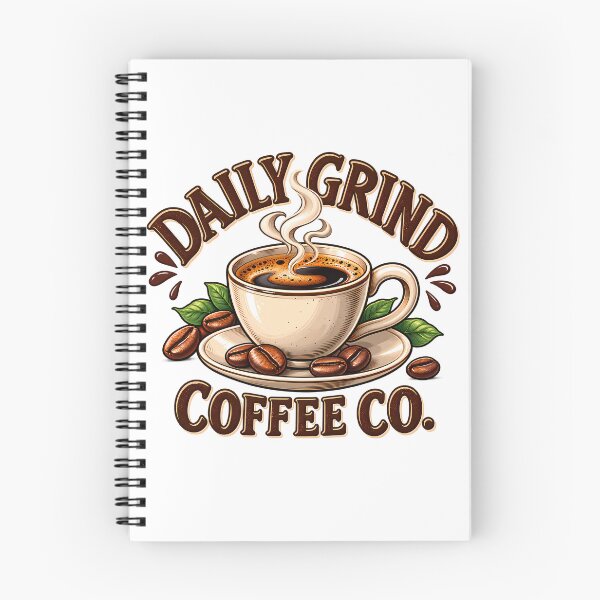 Item preview, Daily Grind Coffee Co for coffee lover designed and sold by Afnan Store.