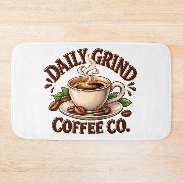 Item preview, Daily Grind Coffee Co for coffee lover designed and sold by Afnan Store.