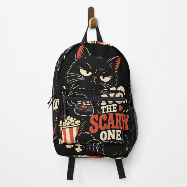 Artikelvorschau, No The Scary One Black Cat Horror Movie Reaction entworfen und verkauft von MOTIFOLK.