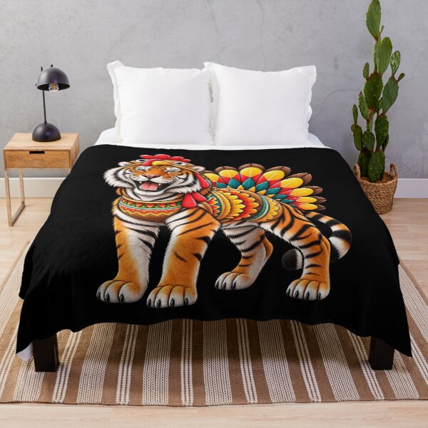 Item preview, Funny Tiger Turkey Costume Thanksgiving Zoo designed and sold by rafaeltto.