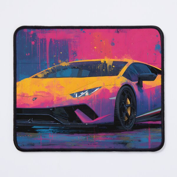 Item preview, Lamborghini Huracan Performante Modern Supercar Artwork designed and sold by AutoPopStudio.