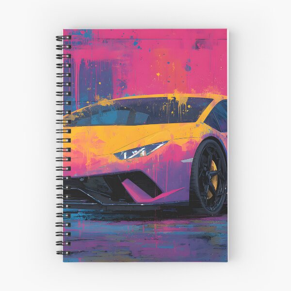 Item preview, Lamborghini Huracan Performante Modern Supercar Artwork designed and sold by AutoPopStudio.