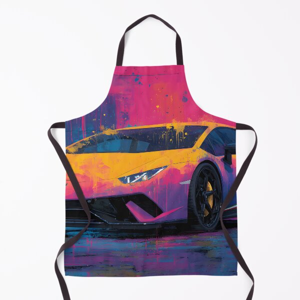 Item preview, Lamborghini Huracan Performante Modern Supercar Artwork designed and sold by AutoPopStudio.