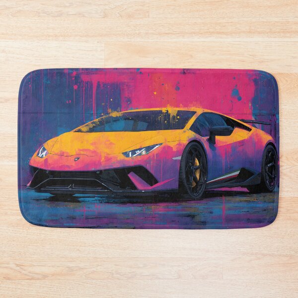 Artikelvorschau, Lamborghini Huracan Performante Modernes Supercar-Kunstwerk entworfen und verkauft von AutoPopStudio.