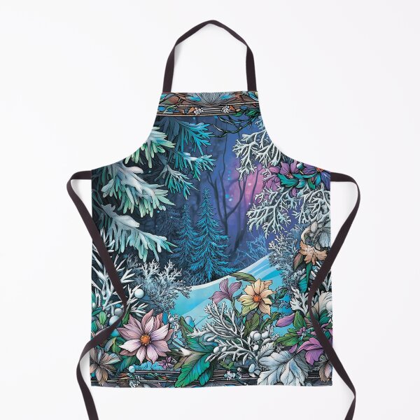 Item preview, Winter landscape. Floral pattern. designed and sold by MagelliShop.