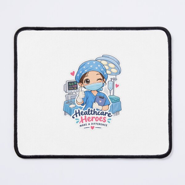 Item preview, Scrub Save Care – Cute Kawaii Healthcare Worker Sticker designed and sold by dixson777.