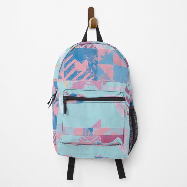 Item preview, Colorful Geometric pattern– Hand-Printed Composition designed and sold by Kendica.