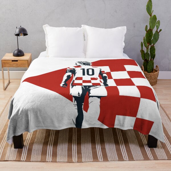 Item preview, Luka Modrić Croatia Football Legend Print designed and sold by Studio pod Burom.
