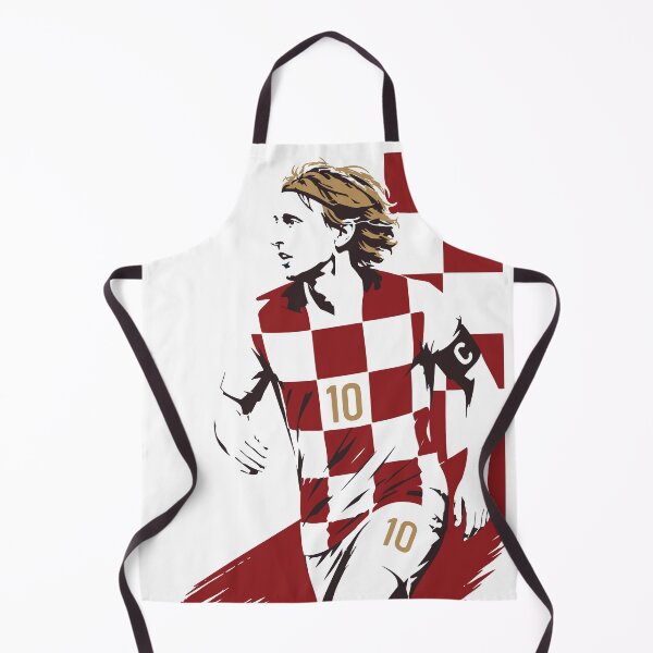 Item preview, Luka Modrić Croatia Football Legend Print designed and sold by Studio pod Burom.