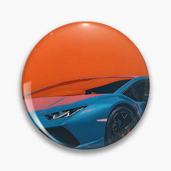 Item preview, Lamborghini Huracan Performante Pop Art Supercar Print designed and sold by AutoPopStudio.