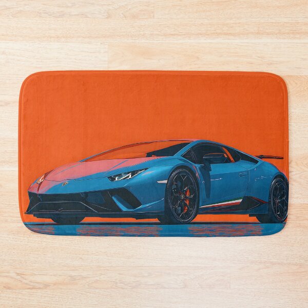 Artikelvorschau, Lamborghini Huracan Performante Pop Art Supercar Druck entworfen und verkauft von AutoPopStudio.