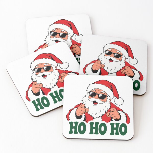 Item preview, Ho Ho Ho - Funny Santa with Sunglasses designed and sold by Marshallamoakohene.