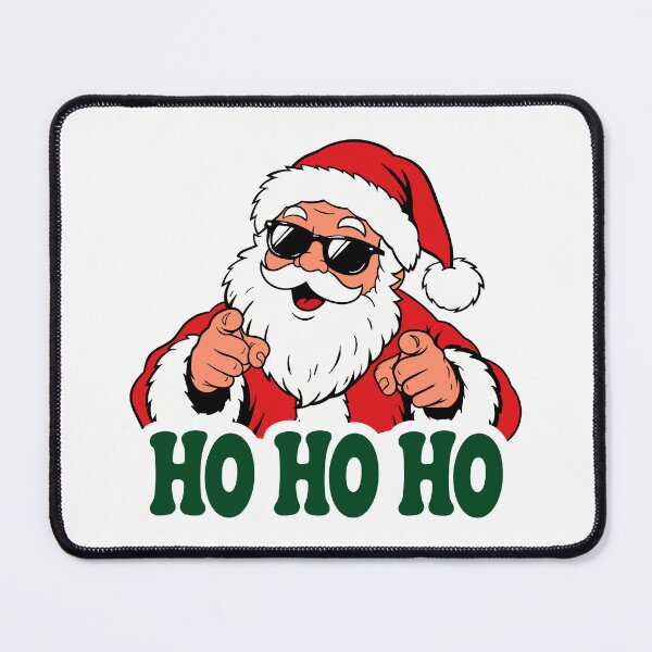 Item preview, Ho Ho Ho - Funny Santa with Sunglasses designed and sold by Marshallamoakohene.