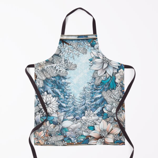 Item preview, Winter landscape. Floral pattern. designed and sold by MagelliShop.
