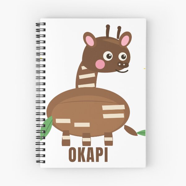 Item preview, Okapi — Cute Rainforest Animal Gift designed and sold by MIRAJIL.