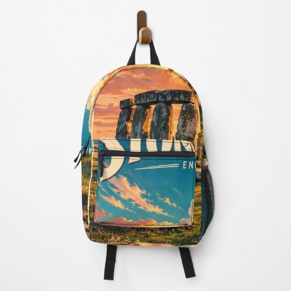 Item preview, Mystical Monoliths: Vintage Travel Poster of Stonehenge Vol.2 designed and sold by Ceemko's Vintage Corner.