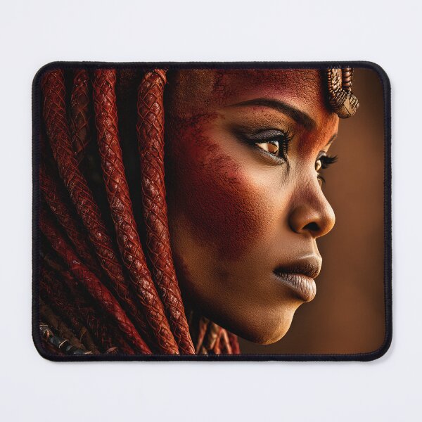 Item preview, Striking Portrait of a Regal Woman with Braids designed and sold by Artessie.