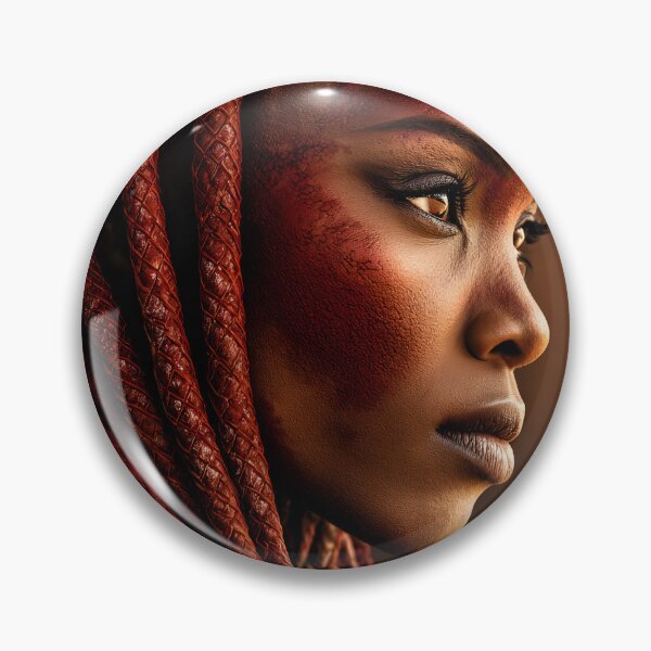 Item preview, Striking Portrait of a Regal Woman with Braids designed and sold by Artessie.