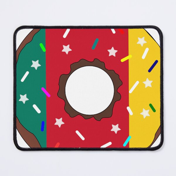 Item preview, Cameroon Flag Donut – Colorful Sprinkles Country Pride designed and sold by TheIconSmith.