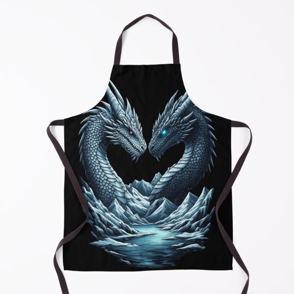 Item preview, Ice dragons in the heart of the aurora designed and sold by KinoDesign.