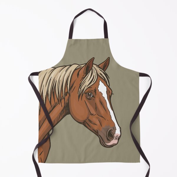 Item preview, The head of the Aenos horse with a chestnut coat designed and sold by Cheval-de-coeur.
