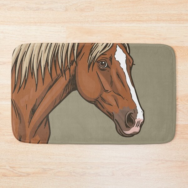 Item preview, The head of the Aenos horse with a chestnut coat designed and sold by Cheval-de-coeur.