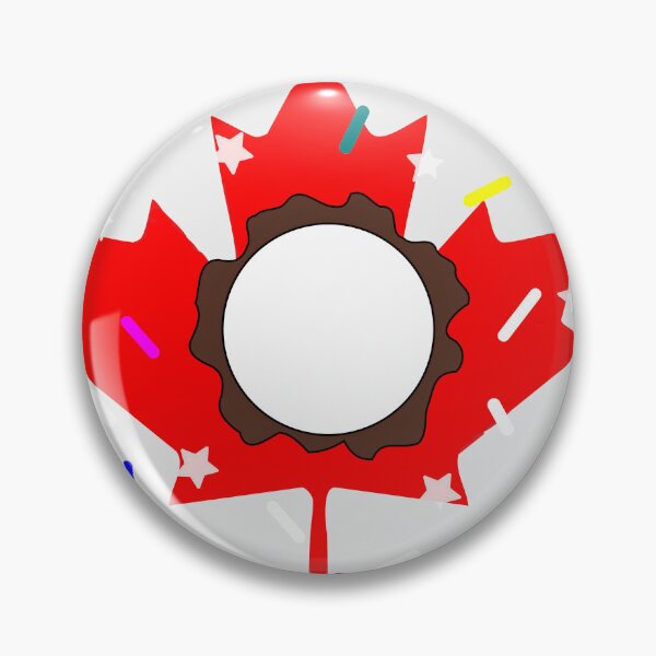 Item preview, Canada Flag Donut – Colorful Sprinkles Country Pride designed and sold by TheIconSmith.