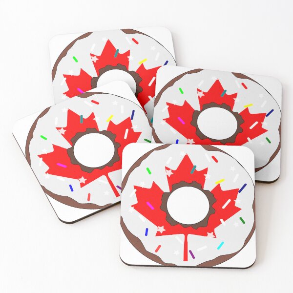 Item preview, Canada Flag Donut – Colorful Sprinkles Country Pride designed and sold by TheIconSmith.