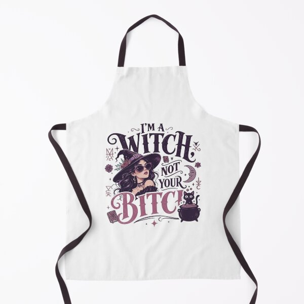 Item preview, I'm a Witch Not Your Bitch Gothic Slogan designed and sold by MOSIDRIP™.